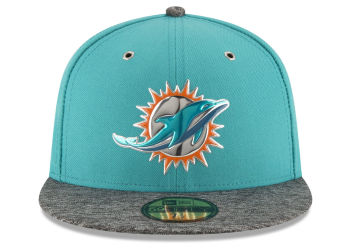 Miami Dolphins New Era 2016 NFL Draft On Stage 59FIFTY Cap Hats