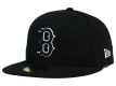 	Boston Red Sox New Era 59Fifty MLB Black and White Fashion	