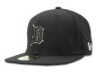 	Detroit Tigers New Era 59Fifty MLB Black and White Fashion	
