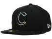 	Clemson Tigers New Era 59Fifty NCAA Black on Black with White	