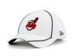 	Cleveland Indians New Era MLB Batting Practice White Cap	