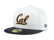 	California Golden Bears New Era NCAA White 2-Tone 59Fifty	
