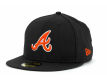 	Atlanta Braves New Era 59FIFTY MLB Blackout II Cap	