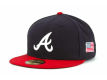 	Atlanta Braves New Era MLB 59FIFTY AC On Field 9-11 Patch Cap	