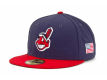	Cleveland Indians New Era MLB 59FIFTY AC On Field 9-11 Patch Cap	