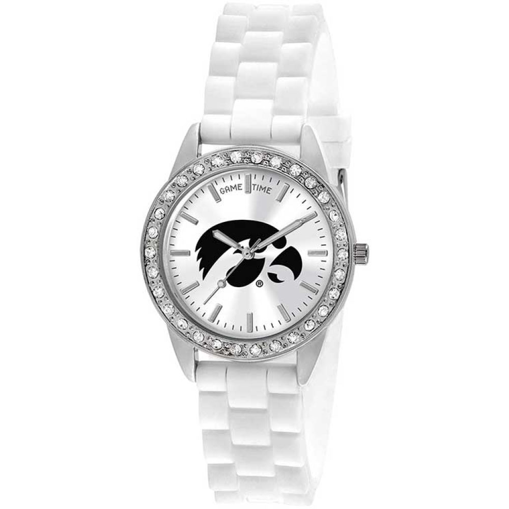 Iowa Hawkeyes Game Time Pro Womens Frost Watch